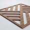 Ekena Millwork Large Allen Decorative Fretwork Wood Wall Panels, Walnut, 23 3/8"W x 23 3/8"H x 3/8"T WALW24X24X0375ALLWA - alternate 3